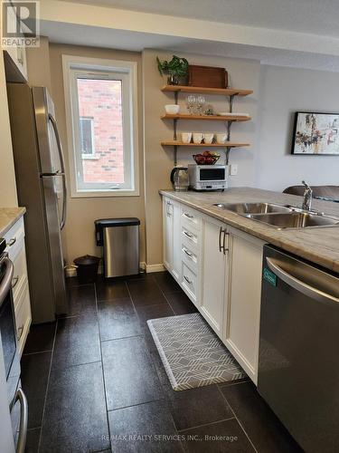 E - 237 Rachel Crescent, Kitchener, ON - Indoor Photo Showing Kitchen With Double Sink