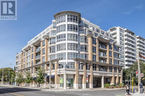 407 - 2 Edith Drive, Toronto, ON - Outdoor With Balcony With Facade