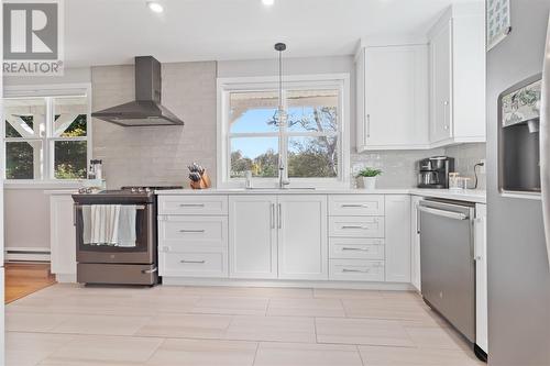 6 Georges Road, Portugal Cove, NL - Indoor Photo Showing Kitchen With Upgraded Kitchen