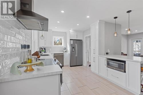 6 Georges Road, Portugal Cove, NL - Indoor Photo Showing Kitchen With Upgraded Kitchen