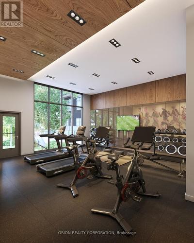 120 - 234 Kerr Street, Oakville, ON - Indoor Photo Showing Gym Room