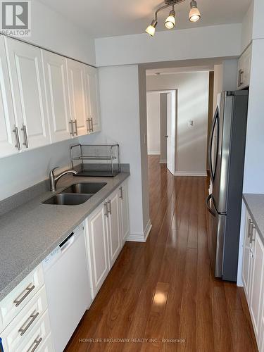 912 - 28 Empress Avenue, Toronto, ON - Indoor Photo Showing Kitchen With Double Sink