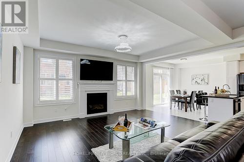 2410 Florentine Place, Pickering, ON - Indoor Photo Showing Living Room With Fireplace