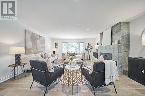 507 Mill Street S, Clarington, ON - Indoor Photo Showing Living Room With Fireplace