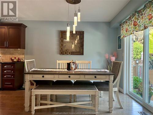 69 Monarch Drive, Chatham, ON - Indoor Photo Showing Dining Room