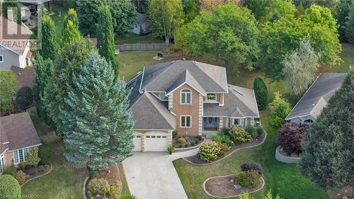 Aerial view frontyard - 275 4Th Street Crescent, Hanover, ON - Outdoor