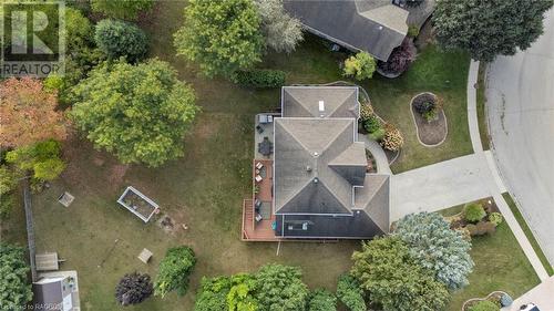 Aerial - 275 4Th Street Crescent, Hanover, ON - Outdoor With View