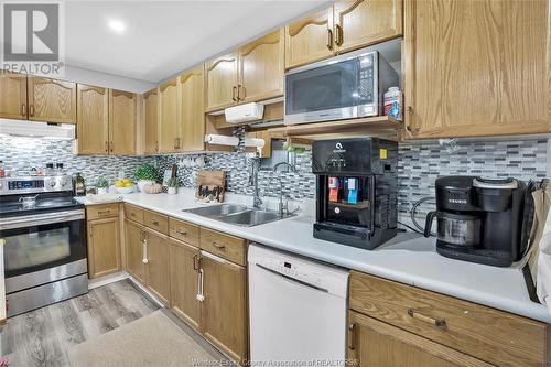 1850 Daytona Unit# 3, Windsor, ON - Indoor Photo Showing Kitchen With Double Sink