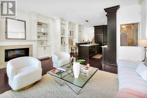 294 Roselawn Avenue, Toronto (Lawrence Park South), ON - Indoor Photo Showing Living Room With Fireplace