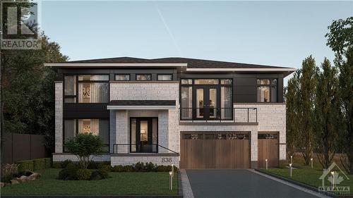 Rendering - Top end finishes inside and out. Longevity and efficiency blended with esthetically pleasing designs are the driving force - 836 Hare Avenue, Ottawa, ON - Outdoor With Facade