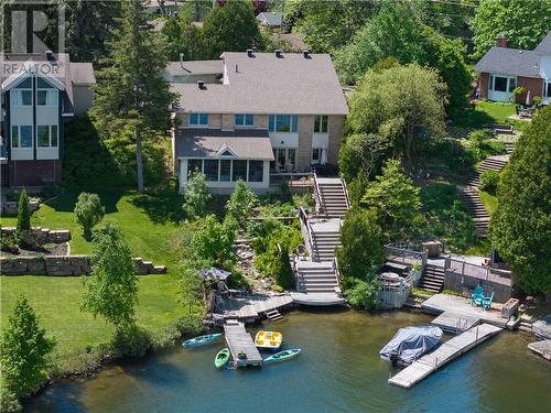 1744 Windle Drive, Sudbury, ON - Outdoor With Body Of Water With Facade