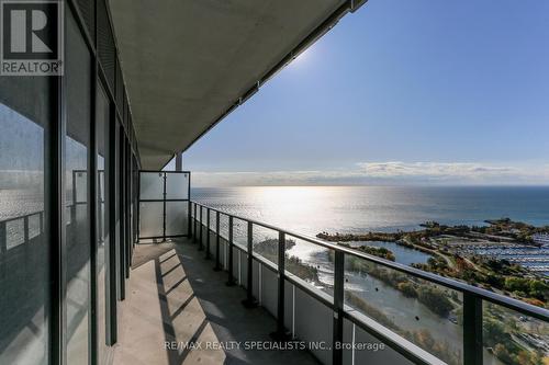 4220 - 30 Shore Breeze Drive, Toronto, ON - Outdoor With Body Of Water With Balcony With View With Exterior