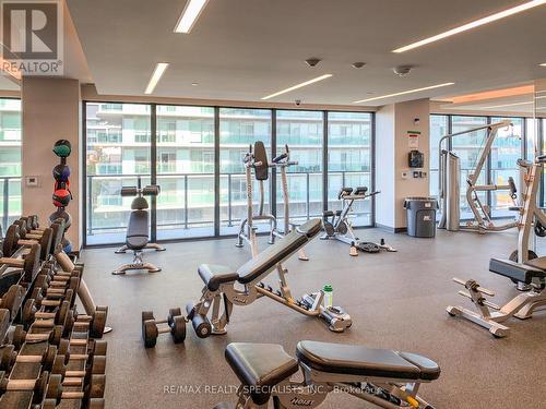 4220 - 30 Shore Breeze Drive, Toronto, ON - Indoor Photo Showing Gym Room