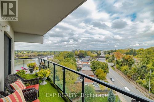 906 - 170 Water Street N, Cambridge, ON - Outdoor With Balcony With View With Exterior