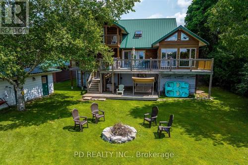 48 Sturgeon Glen Road, Kawartha Lakes (Fenelon Falls), ON - Outdoor With Deck Patio Veranda