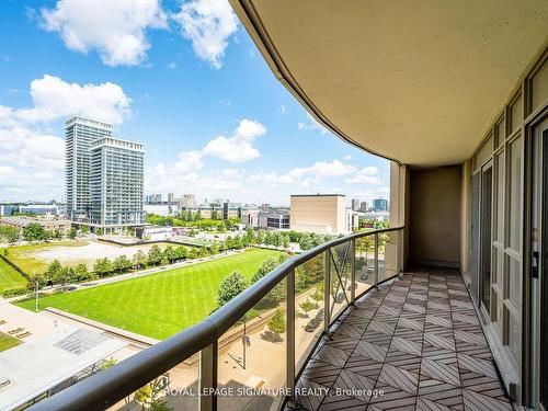 906-350 Princess Royal Dr, Mississauga, ON - Outdoor With Balcony With View With Exterior