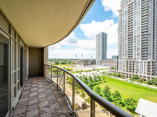 906-350 Princess Royal Dr, Mississauga, ON - Outdoor With Balcony