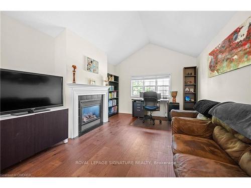 1278 Brillinger St, Oakville, ON - Indoor Photo Showing Living Room With Fireplace