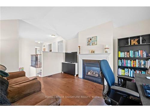 1278 Brillinger St, Oakville, ON - Indoor Photo Showing Living Room With Fireplace