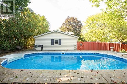 2090 Linmouth Terrace, Burlington, ON - Outdoor With In Ground Pool With Backyard