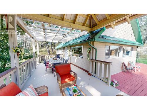 5670 Glenmore Drive, Edgewater, BC - Outdoor With Deck Patio Veranda With Exterior