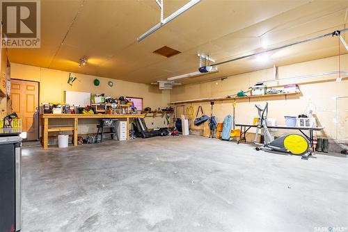 338 Wollaston Rise, Saskatoon, SK - Indoor Photo Showing Garage