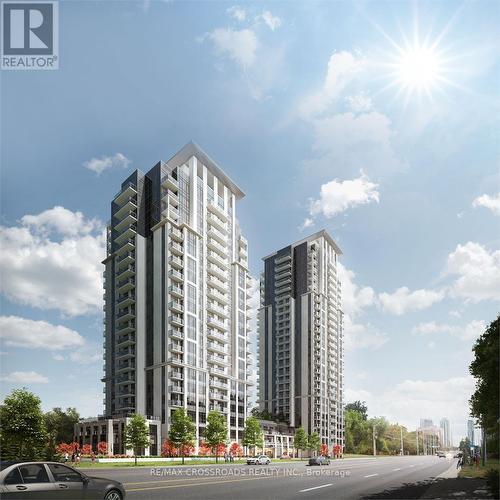 805 - 202 Burnhamthrope Road E, Mississauga, ON - Outdoor With Facade