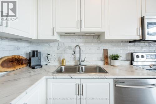 127 - 85B Morrell Street, Brantford, ON - Indoor Photo Showing Kitchen With Double Sink