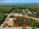 1 km to beach at 6th Street entrance (arial from 2021) - 9 Campbell Crescent, Sauble Beach, ON 