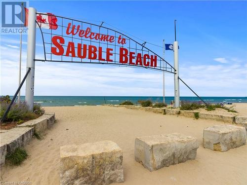 The entrance to Sauble Beach at Main Street - 9 Campbell Crescent, Sauble Beach, ON 