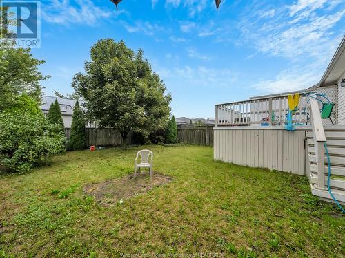 2480 Radcliff Avenue, Windsor, ON - Outdoor With Backyard