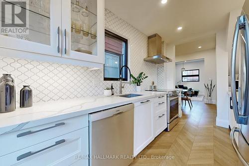 98 Mitchell Avenue, Toronto, ON - Indoor Photo Showing Kitchen With Upgraded Kitchen