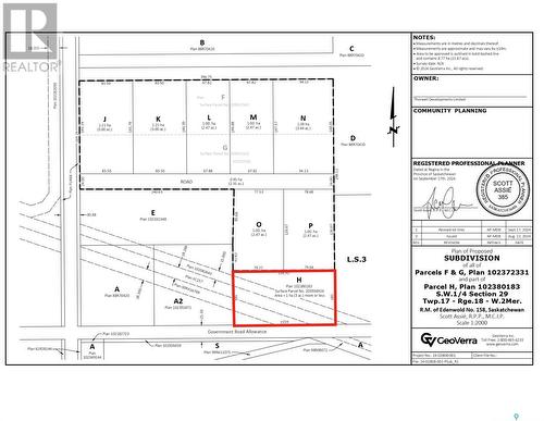 Thorwell Land, Edenwold Rm No. 158, SK 