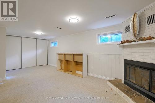 42 Devins Drive, Aurora, ON - Indoor With Fireplace