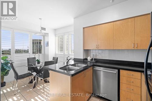 1107 - 38 Fontenay Court, Toronto, ON - Indoor Photo Showing Kitchen With Double Sink