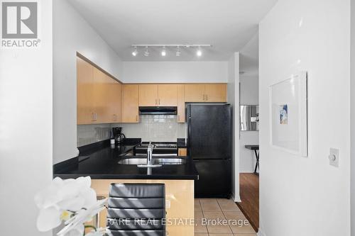 1107 - 38 Fontenay Court, Toronto, ON - Indoor Photo Showing Kitchen With Double Sink