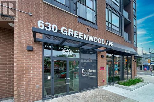 405 - 630 Greenwood Avenue, Toronto, ON - Outdoor