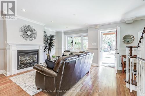 100 Dunington Drive, Toronto, ON - Indoor With Fireplace