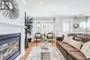 100 Dunington Drive, Toronto, ON  - Indoor Photo Showing Living Room With Fireplace 