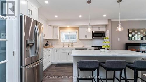 48 Locust Crescent, London, ON - Indoor Photo Showing Kitchen With Upgraded Kitchen