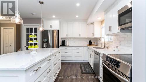 48 Locust Crescent, London, ON - Indoor Photo Showing Kitchen With Upgraded Kitchen