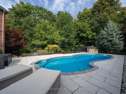 3637 St. Laurent Crt, Mississauga, ON - Outdoor With In Ground Pool With Backyard