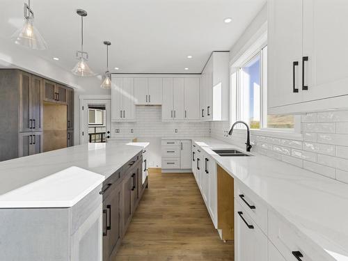 803 Woodrush Crt, Kamloops, BC - Indoor Photo Showing Kitchen With Double Sink With Upgraded Kitchen