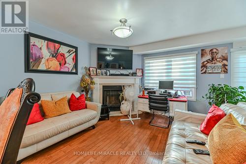 70 Large Crescent, Ajax, ON - Indoor Photo Showing Living Room With Fireplace