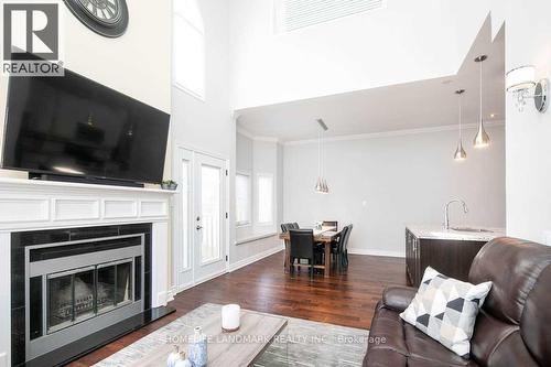 2151 Marc Lane, Burlington, ON - Indoor Photo Showing Living Room With Fireplace