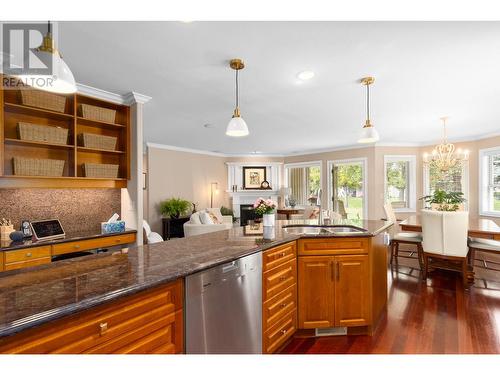 2365 Stillingfleet Road Unit# 207, Kelowna, BC - Indoor Photo Showing Kitchen With Double Sink