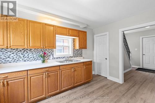 60 John Street, Welland, ON - Indoor Photo Showing Kitchen With Double Sink