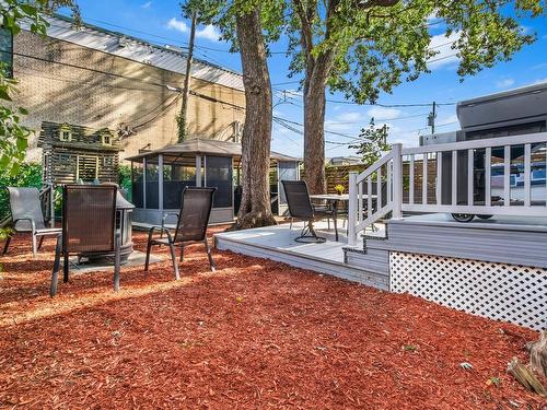 Jardin - 294 Rue Roy, Longueuil (Le Vieux-Longueuil), QC - Outdoor With Deck Patio Veranda