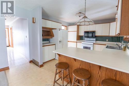 961 Daleview Crescent, Dresden, ON - Indoor Photo Showing Kitchen With Double Sink