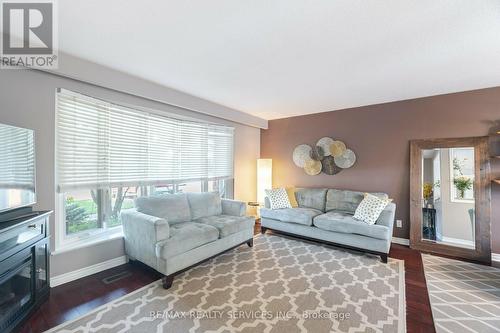 1 Ellendale Crescent, Brampton, ON - Indoor Photo Showing Living Room With Fireplace